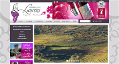 Desktop Screenshot of domaine-laurens.com